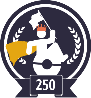 Adventurer badge, level 5